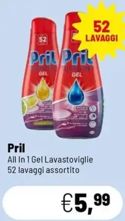 Caddy's Pril All In 1 Gel Lavastoviglie offerta