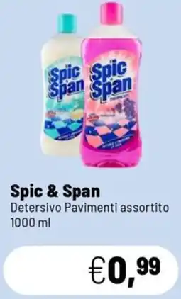 Caddy's Spic & Span Detersivo Pavimenti offerta