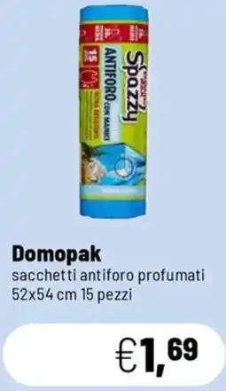 Caddy's Domopak sacchetti antiforo profumati offerta