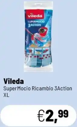 Caddy's Vileda Super Mocio Ricambio 3Action XL offerta
