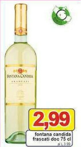 Pewex Candida frascati doc offerta