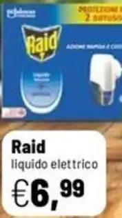 Caddy's Raid liquido elettrico offerta