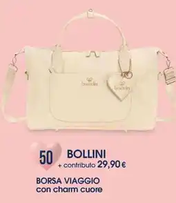Famila Superstore Tua braccialini borsa viaggio con charm cuore offerta