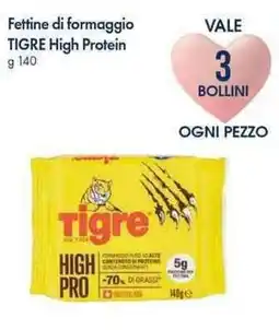 Famila Superstore Fettine di formaggio tigre high protein offerta