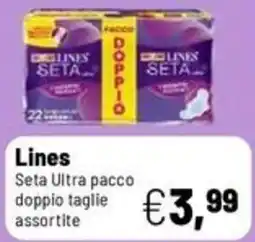 Caddy's Lines Seta Ultra pacco doppio taglie offerta