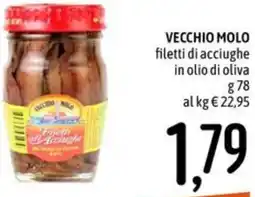 Emisfero VECCHIO MOLO filetti di acciughe in olio di oliva offerta