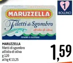 Emisfero MARUZZELLA filetti di sgombro all'olio di oliva offerta