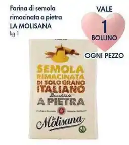 Famila Superstore Farina di semola rimacinata a pietra LA MOLISANA offerta