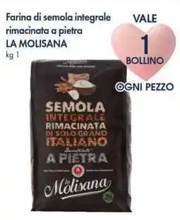 Famila Superstore Farina di semola integrale rimacinata a pietra LA MOLISANA offerta