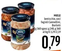 Emisfero MIELE lenticchie, ceci fagioli Cannellini, Borlotti offerta