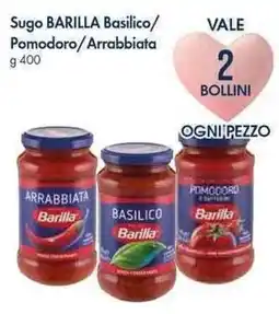 Famila Superstore Sugo barilla basilico/ pomodoro/arrabbiata offerta
