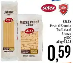 Emisfero SELEX Pasta di Semola Trafilata al Bronzo offerta