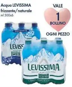 Famila Superstore Acqua levissima frizzante/naturale offerta