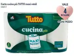 Famila Superstore Carta cucina più tutto maxi rotoli offerta