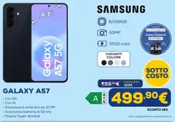 Euronics SAMSUNG GALAXY A57 offerta