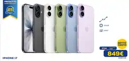 Euronics IPHONE 17 offerta