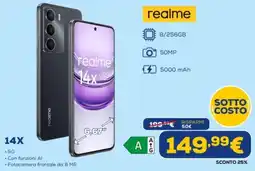 Euronics realme 14X offerta