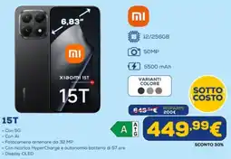 Euronics Xiaomi 15T offerta