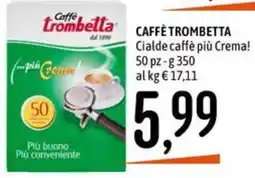 Emisfero CAFFÈ TROMBETTA Cialde caffè più Crema! offerta