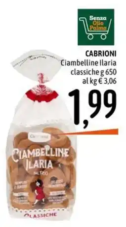 Emisfero CABRIONI Ciambelline Ilaria classiche offerta