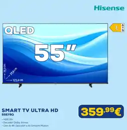 Euronics Hisense SMART TV ULTRA HD 55E79Q offerta