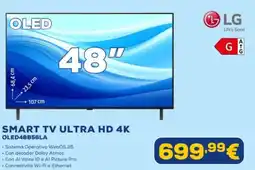 Euronics LG SMART TV ULTRA HD 4K OLED48B56LA offerta