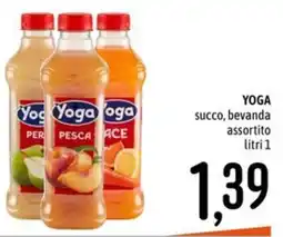 Emisfero YOGA succo, bevanda offerta
