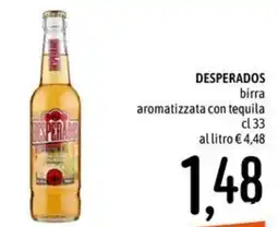 Emisfero DESPERADOS birra aromatizzata con tequila offerta