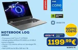 Euronics Lenovo NOTEBOOK LOQ 15IRX10 offerta