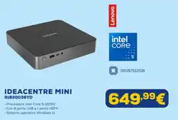 Euronics Lenovo IDEACENTRE MINI 91B20038YD offerta