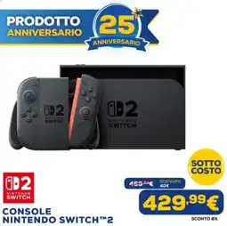 Euronics Console nintendo switch 2 offerta
