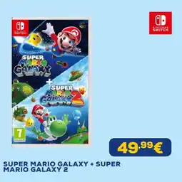 Euronics Nintendo switch 2 super mario galaxy + super mario galaxy 2 offerta
