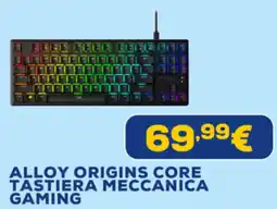Euronics Hyperx alloy origins core tastiera meccanica gaming offerta