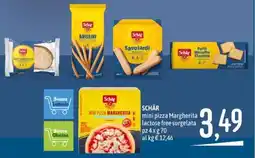 Emisfero SCHÄR mini pizza Margherita lactose free surgelata offerta