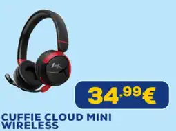 Euronics Hyperx cuffie cloud mini wireless offerta