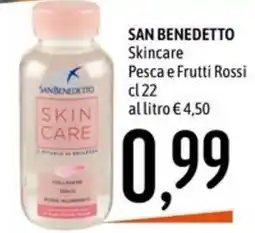 Emisfero SAN BENEDETTO Skincare Pesca e Frutti Rossi offerta