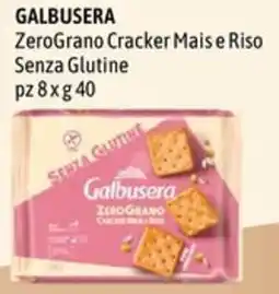 Emisfero GALBUSERA ZeroGrano Cracker Mais e Riso Senza Glutine offerta