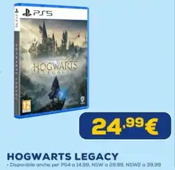 Euronics PS5 hogwarts legacy offerta
