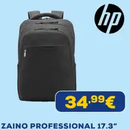 Euronics hp Zaino professional 17.3" offerta