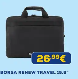 Euronics hp Borsa renew travel 15.6" offerta
