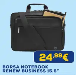 Euronics hp Borsa notebook renew business 15.6" offerta