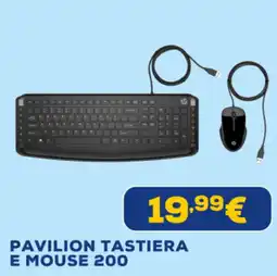 Euronics hp Pavilion tastiera e mouse 200 offerta