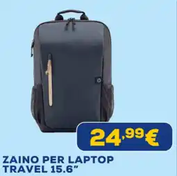 Euronics hp Zaino per laptop travel 15.6" offerta