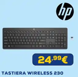Euronics hp Tastiera wireless 230 offerta