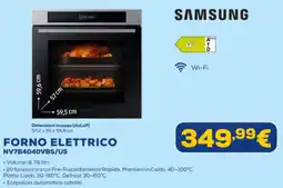 Euronics SAMSUNG FORNO ELETTRICO NV7B4040VBS/U5 offerta
