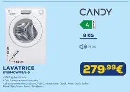 Euronics CANDY LAVATRICE EY284DWM5/1-S offerta