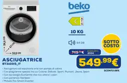 Euronics beko ASCIUGATRICE BT31031S_IT offerta