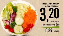 Emisfero Insalata mista con cetrioli offerta