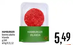 Emisfero HAMBURGER bovino adulto Irlanda offerta