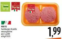 Emisfero PER TE hamburger di pollo senza glutine offerta